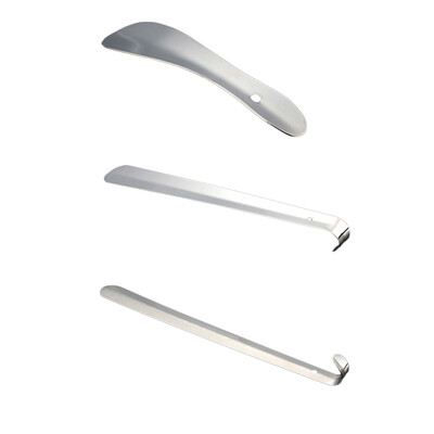 

Professional Stainless Steel Shoe Horns Long Handle Shoehorn Convenient Shoes Wearing Lifter