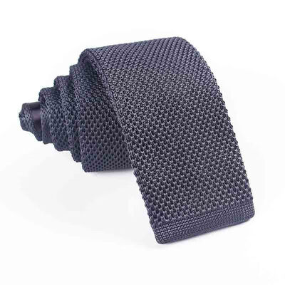 

Knit Tie Mens Solid Color Narrow Tie Europe&America Fashion Flat Japanese Tie Multicolor Polyester Tie Wholesale