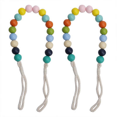 

Greensen 2PCS DIY Colorful Curtain Clip Strap Tiebacks Home Room Window Decoration