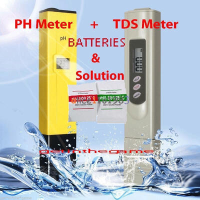 

New Digital LCD PH Meter TDS EC Water PPM Filter Pool Hydroponic Tester Pen HOT