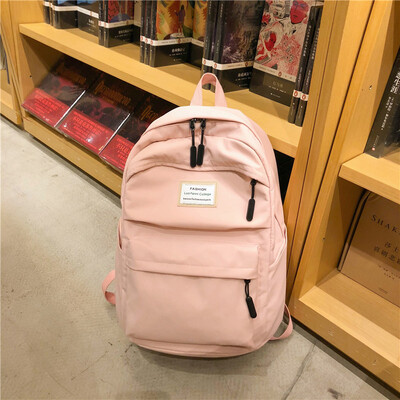 

Ins schoolbag female college students shoulder bag Korean version of high school Suzu ulzzang ancient high school girl large capac