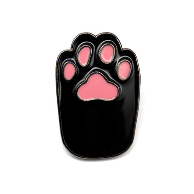 

New Creative Cute Chest Pins Dog Claws Cat Claw Brooch Claws Drop Oil Cartoon Brooch