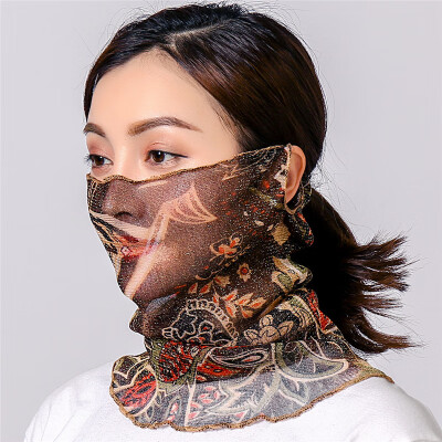 

Variety bib female collar sunscreen mask sunscreen veil spring&summer sunscreen scarf scarves sunscreen mask dust