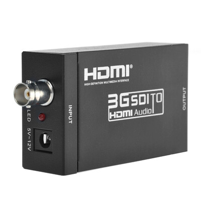 

Mini 3G SDI to HDMI Video Audio Converter Adapter DC 5V 1A