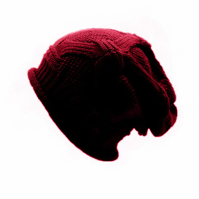 

Tailored Men Women Baggy Warm Crochet Winter Wool Knit Ski Beanie Skull Slouchy Caps Hat
