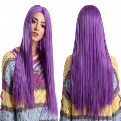 

〖Follure〗Lace Front Wigs Long Curly Woman Wig Heat Resistant Artificial HairFree Wig Cap