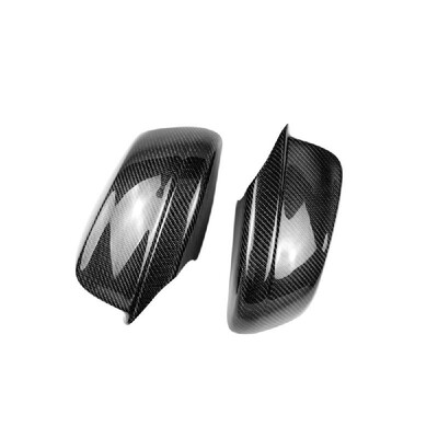 

Carbon Fiber Car Wing Mirror Cover Rearview Mirror Caps Replacement Fit For BMW 5 Series F10 F18 520LI 323LI 535LI 2011-2013