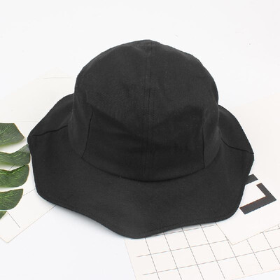 

Fashion Men Women Bucket Hat Caps Fisherman Sun Visor Floppy Cap Wide Brim Foldable Sun-Proof Hats