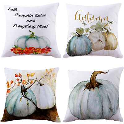 

Tailored 4PC Thanksgiving Cover Decor Pillow Case Sofa Waist Throw Cushion Cover BU
