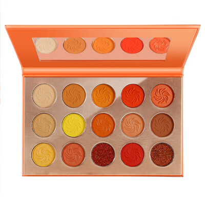 

4 Style 15 Color Glitter Matte Eyeshadow Makeup Palette Long Lasting Shimmer Pigment Cosmetic Set