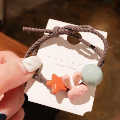 

〖Follure〗Women Girls Kids Hair Band Ties Rope Ring Elastic Hairband Ponytail Holder