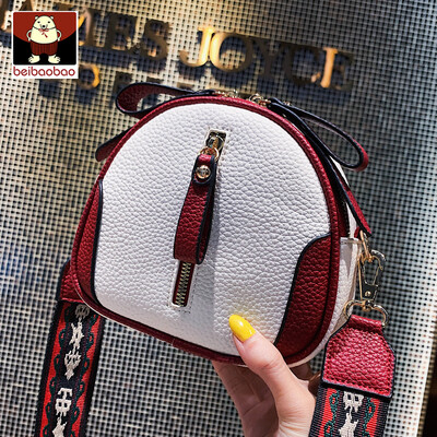 

Ins new small bag2019 new Korean casual small round bag wide-band one-shoulder one-shoulder one-shoulder one-shoulder bag