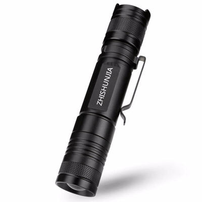 

ZHISHUNJIA WY8482 1000lm Cree XML T6 18650 Zoomable LED Flashlight - Black