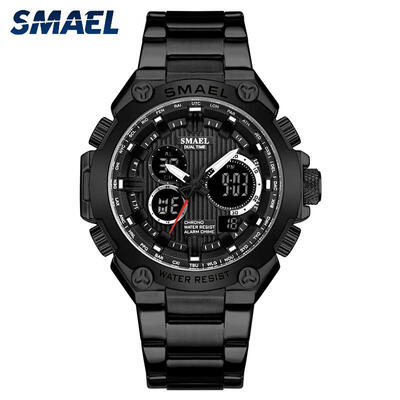 

SMAEL 1363 30m Waterproof Digital Wristwatch Mens Sports Quartz Watch With Calendar Display