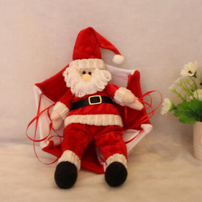 

Siaonvr Santa Claus Snowman In Parachute Christmas Tree Hanging Ornament Xmas Decoration