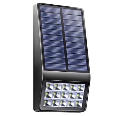 

15LED Solar Motion Sensor Wall Light Outdoor Waterproof Garden Street Lamp