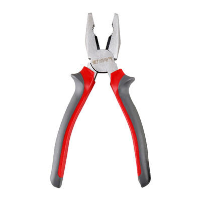 

DELIXI ELECTRIC wire cutter electrician pliers tiger mouth pliers wire wire bolt cutter labor saving 8 inch 200mm