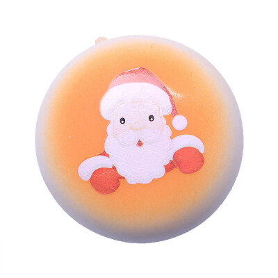 

Gotoamei Christmas Santa Claus Bread Slow Rising Scented Relieve Stress Toy Key Pendant