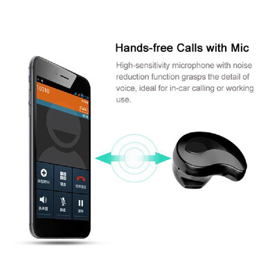 

S550 Invisible Earphones Bluetooth Headphones In-ear Headset Stereo Music Earphone Smart Phone Earbuds Hands-free with Microphone