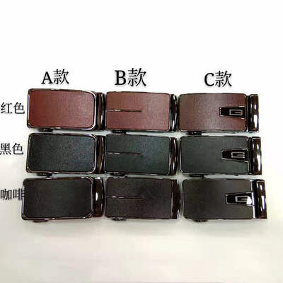 

New mens belt accessories business type leather automatic buckle wild models