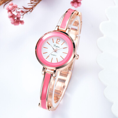 

RM Simple Casual Fashion Round Alloy Small And Exquisite Female Bracelet Watch