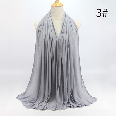 

New jersey turban monochrome Hui womens headscarf Arab womens jersey cloth cover MSL016