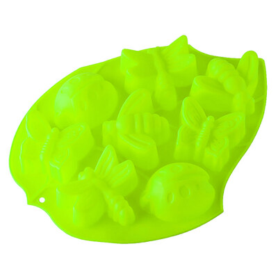 

Dragonfly Butterfly Bee Silicone Cake Chocolate Dessert Soap Mold Baking Mould
