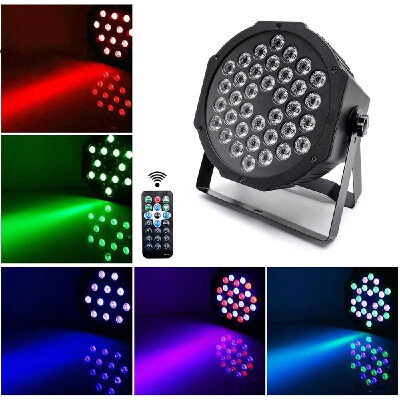 

Par Lights 36 LED Remote&DMX Control Stage Party Lights Sound Activated RGB