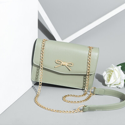 

Summer single shoulder little lady 2019 tide Korean version ins100 chain slanting bag fashion is simple