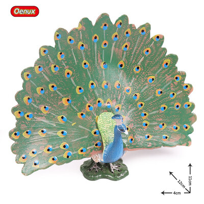 

Oenux Original Paradise Birds Flamingos Ara Seagull Pelican Snowy Owl Figurines High Quality PVC Animal Action Figure Child Toy