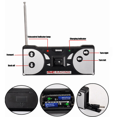 

Siaonvr Multicolor Can Mini Speed RC Radio Remote Control Micro Racing Car Toy Gift