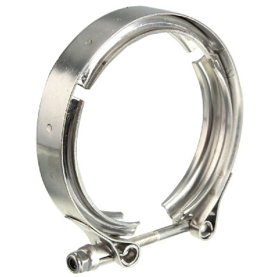 

Universal 3" Stainless Steel V-Band Turbo Downpipe Exhaust Clamp