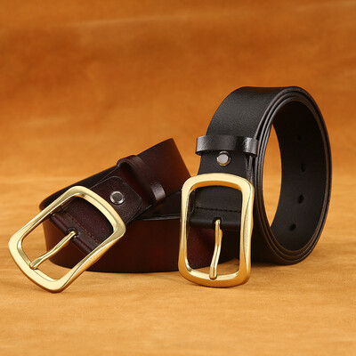 

Belt female leather belt casual wild square snap belt two-layer leather ladies belt