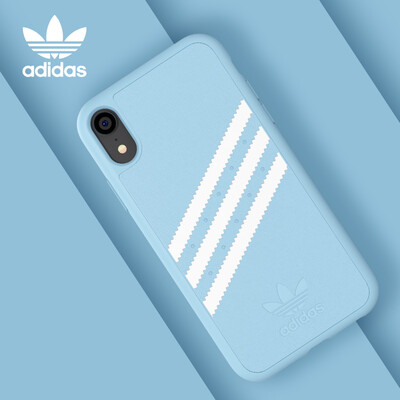 

Adidas Mobile Shell Gazelle Series iPhone XR61 Inch TPU Three Bars - Sky Blue
