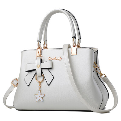 

Womens bag Korean fashion 100 sets of middle-aged mothers bag single shoulder bag mature handbag