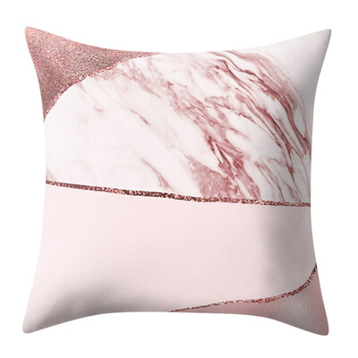 

〖Follure〗Geometric Marble Texture Throw Pillow Case Cushion Cover Sofa Home Decor