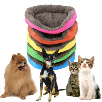 

Dog Mattress Cat Soft Warm Fuzzy Bed Washable Large Deluxe Fleece Pet Mat