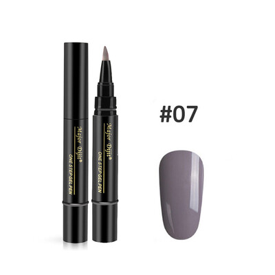

Major Dijit One Step Nail Gel Polish Nail Brush Pen Do Not Need Base Top Coat LED UV Lamp Gel Lacquer Nail Art