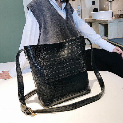 

Tailored Women New Fashion Alligator Pattern Bag Messenger Crossbody Shoulder Bag