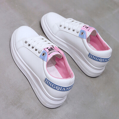 

Shoes women2019 new style new style Korean-style small white shoes spring shoes spring2018 basic white shoes