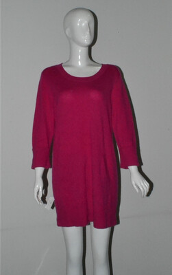 

Ladies 100 Cashmere Long Pullover