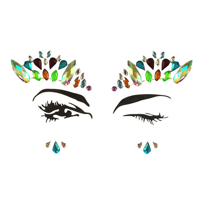 

〖Follure〗Face Gems Adhesive Glitter Jewel Tattoo Wedding Festival Rave Party Body Make Up