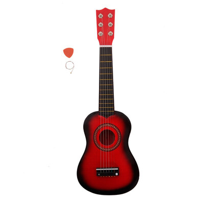 

Ktaxon New 21" 23" 25" 6 Strings Beginner Practice Acoustic Guitar Musical Instrument Child Kids Gift