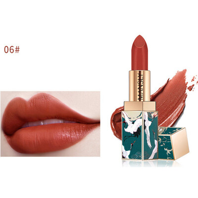 

Chinese Forbidden City Lipstick Waterproof Non-Stick Cup Moisturizing Easy to Color Lipstick