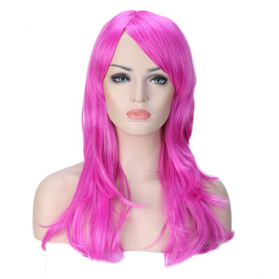 

23 Inch Synthetic Long Wavy Full Hair Wigs Cosplay Costume Party Heat-Resistant Wigs For Women Men