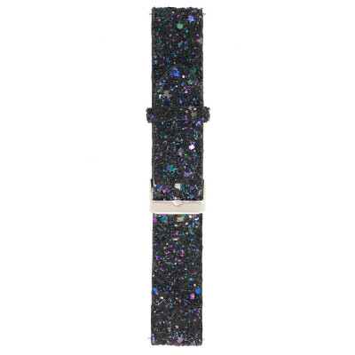 

〖Follure〗Bling Glitter Leather Wrist Strap Replacement Strap Watch Band For Fitbit Versa