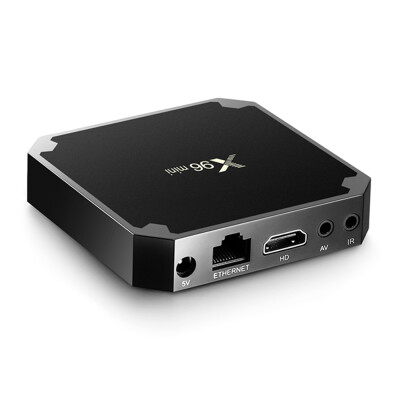 

X96mini Smart Android 712 TV Box Amlogic S905W Quad Core H265 VP9 HDR10 Mini PC 2GB 16GB DLNA WiFi LAN HD Media Player EU Plu