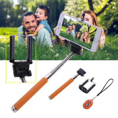 

SELFIE STICK MONOPOD BLUETOOTH CAMERA SHUTTER REMOTE FOR MOBILE iPHONE