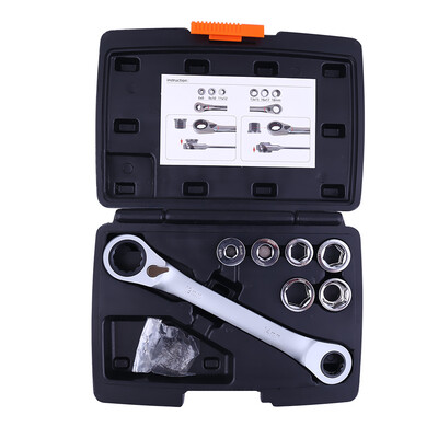 

〖Follure〗13-In-1 Multi-Function Wrench Multi-Function Ratchet Wrench Socket Wrench