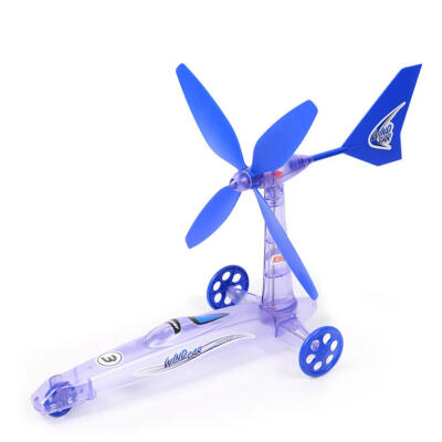 

Kids DIY Wind Power Car Toy Assembly Learning Education Children Toys Gift